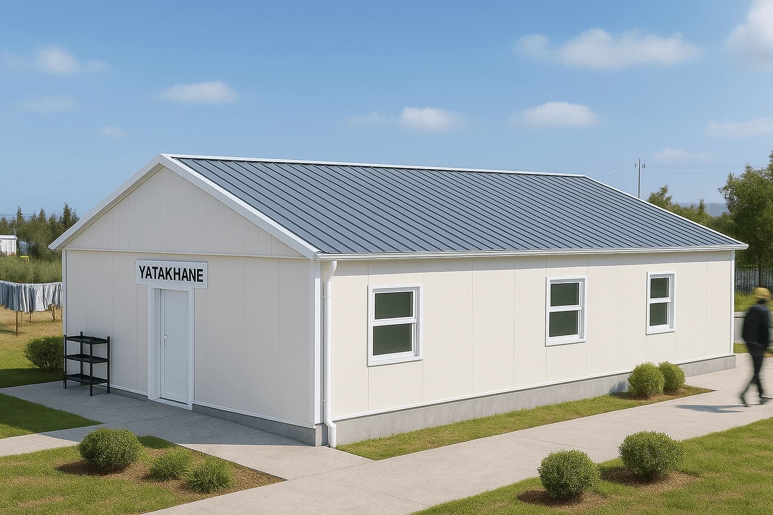100 m2 Prefabrik Yatakhane - 1