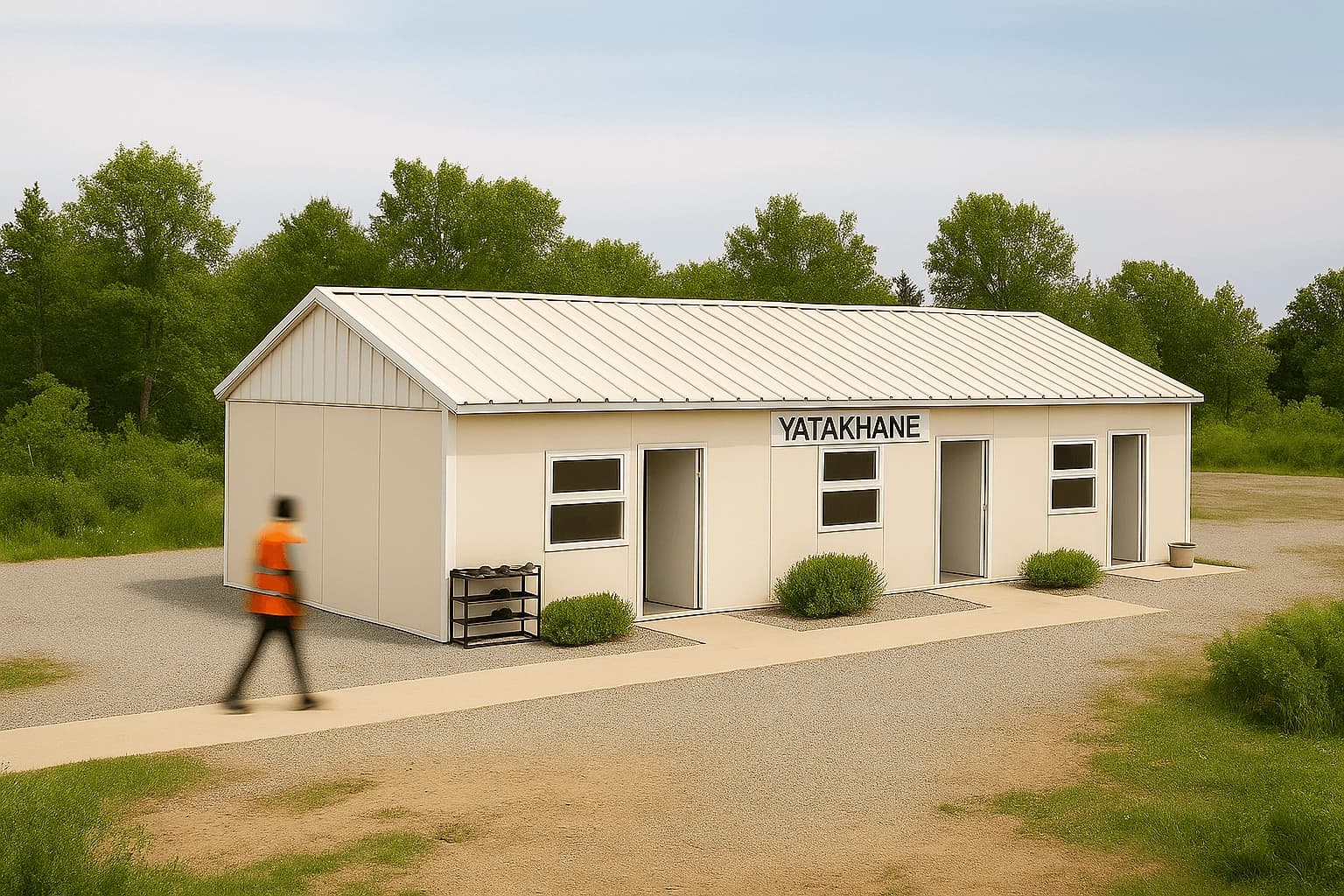 58 m2 Prefabrik Yatakhane - 1