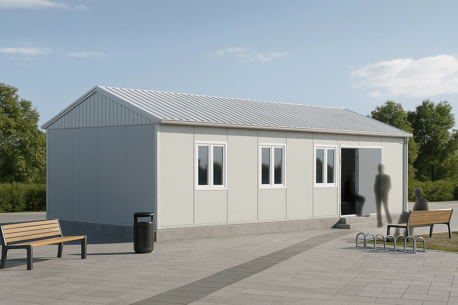 58 m2 Prefabrik Yemekhane - 1