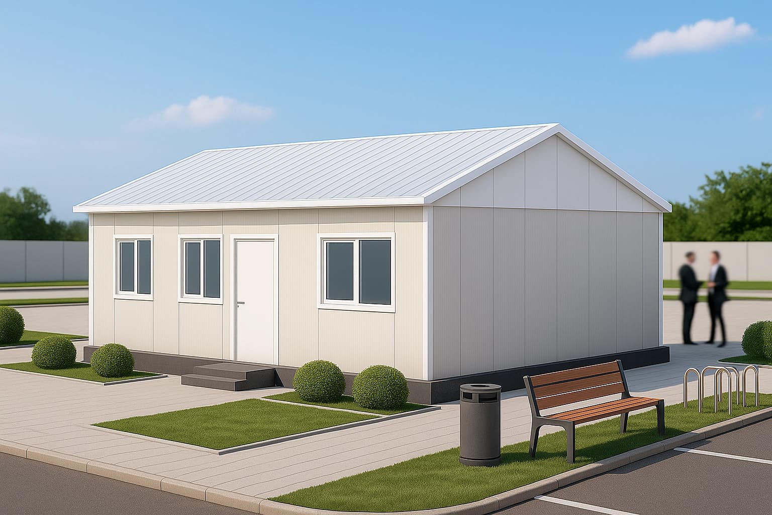 39 m2 Prefabrik Ofis