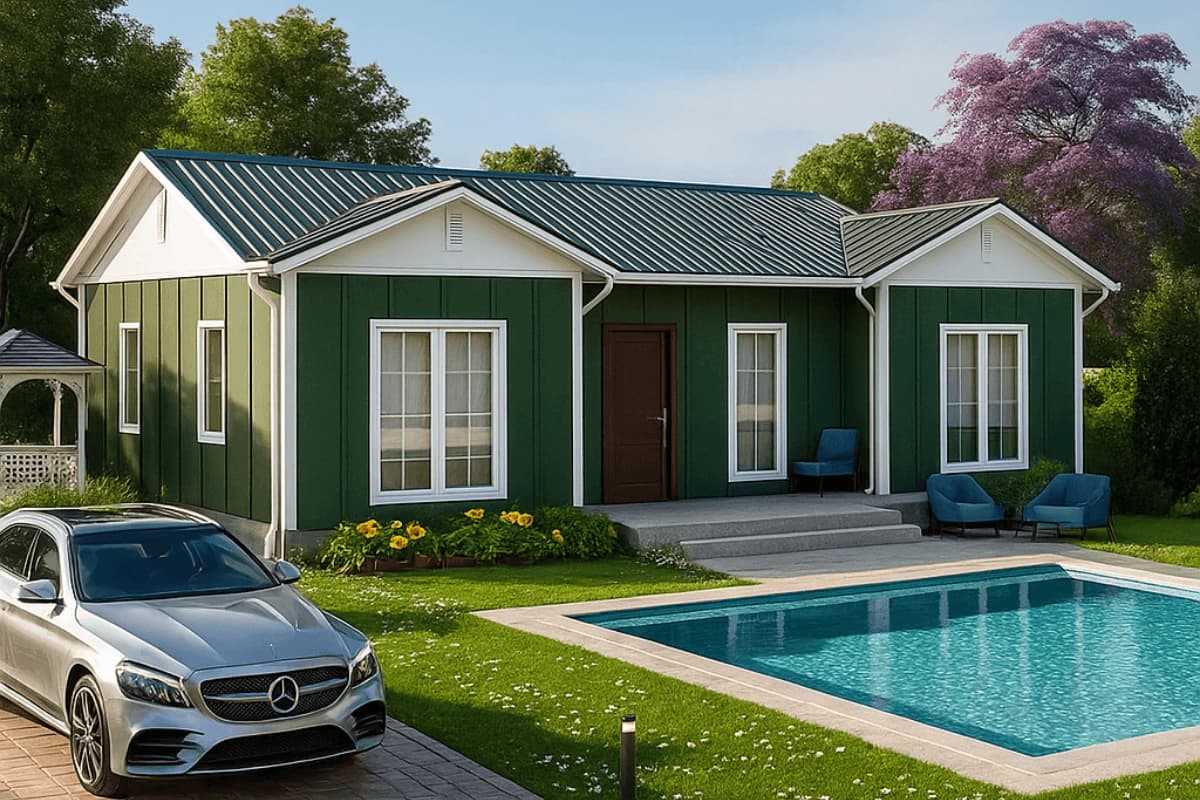 131 m² Prefabrik Ev - 1