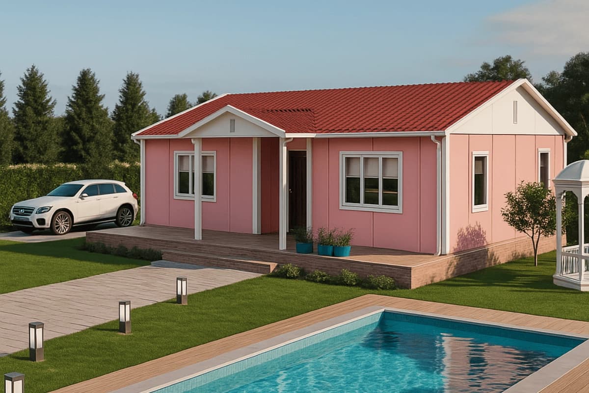 81 m² Prefabrik Ev - 1