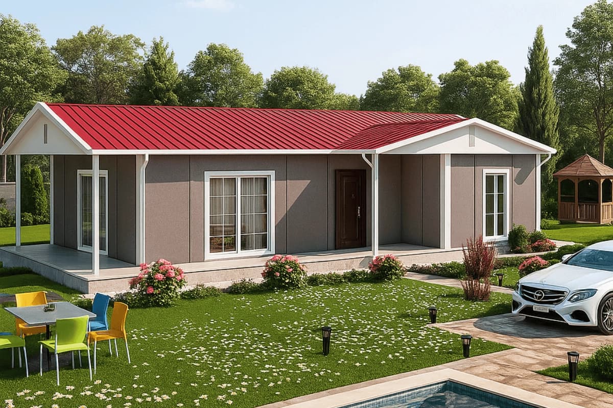 80 m² Prefabrik Ev