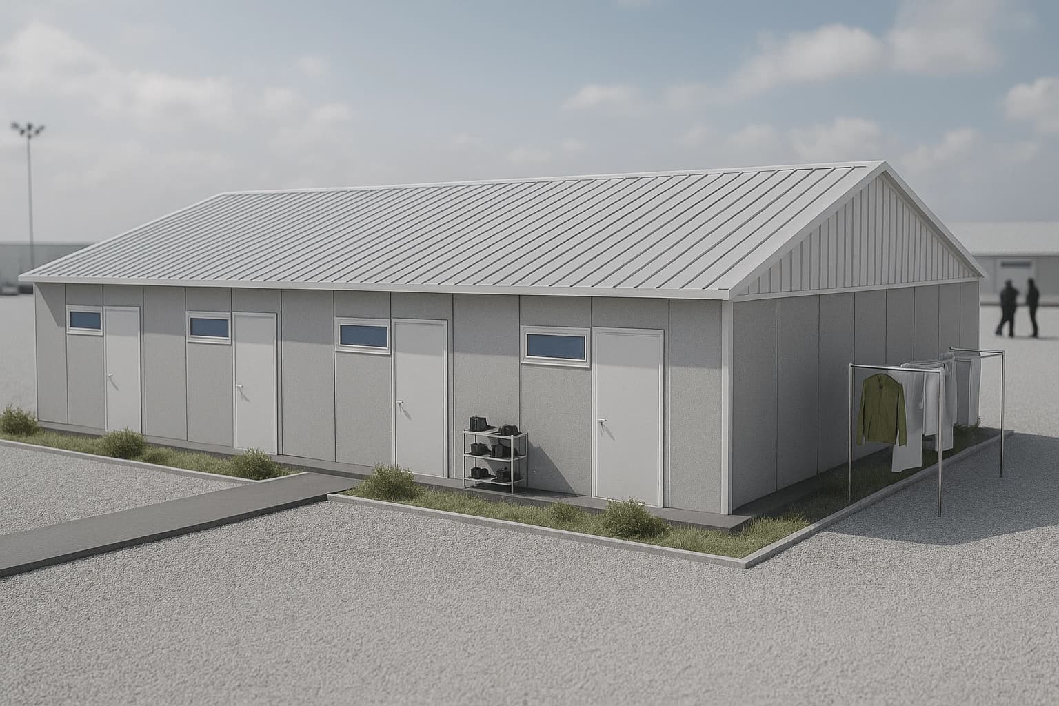 137 m2 Prefabrik Yatakhane - 1